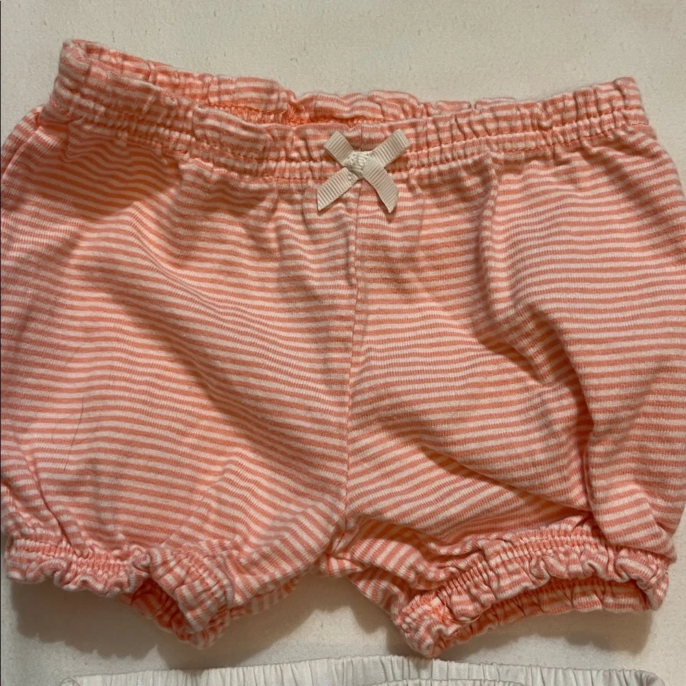 Pink and White Kids Hats and Underwear/panties